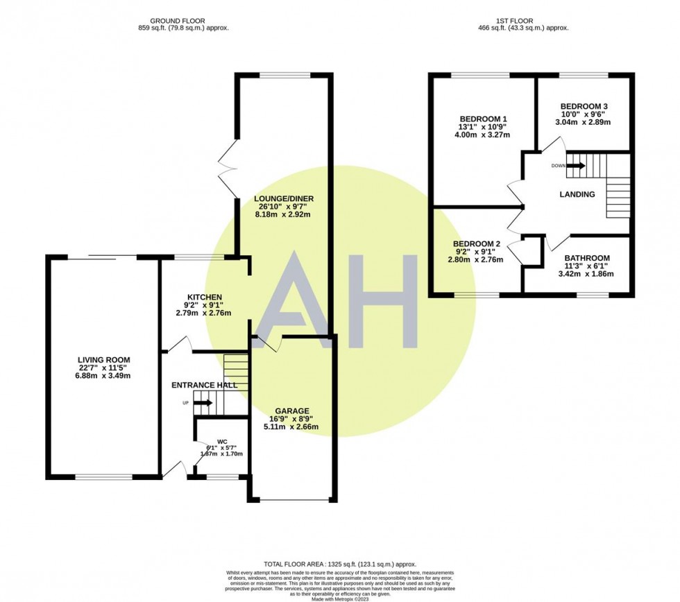 Floorplan for Ashford, Sale