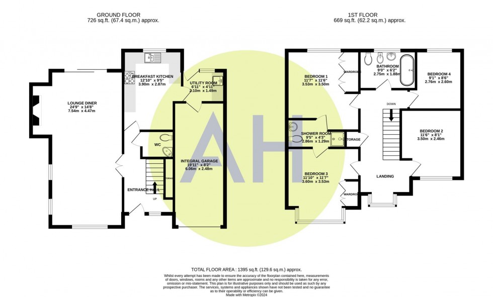 Floorplan for Attenburys Lane, Timperley, Altrincham