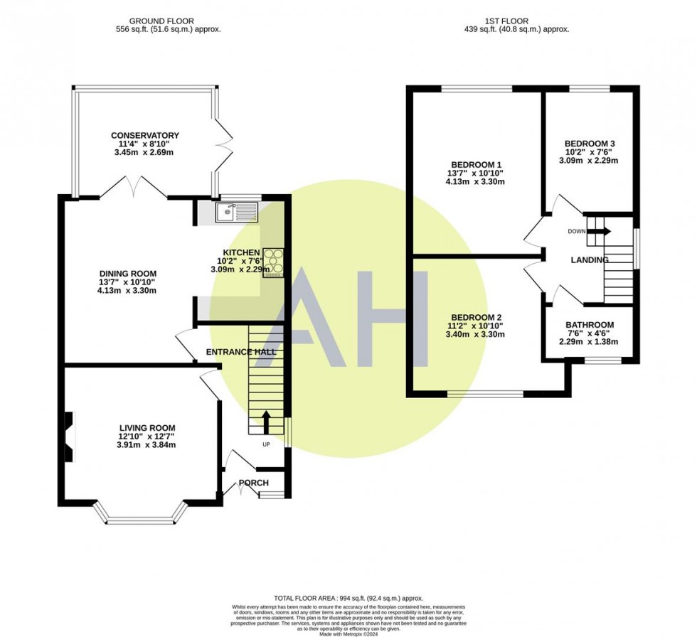 Floorplan for Southern Road, Sale