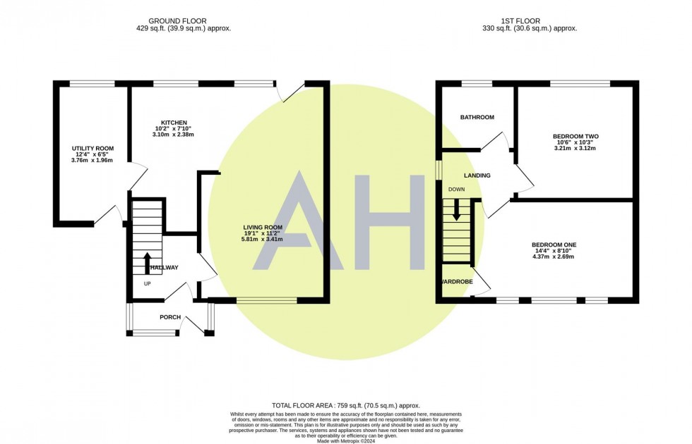 Floorplan for Manor Avenue, Sale