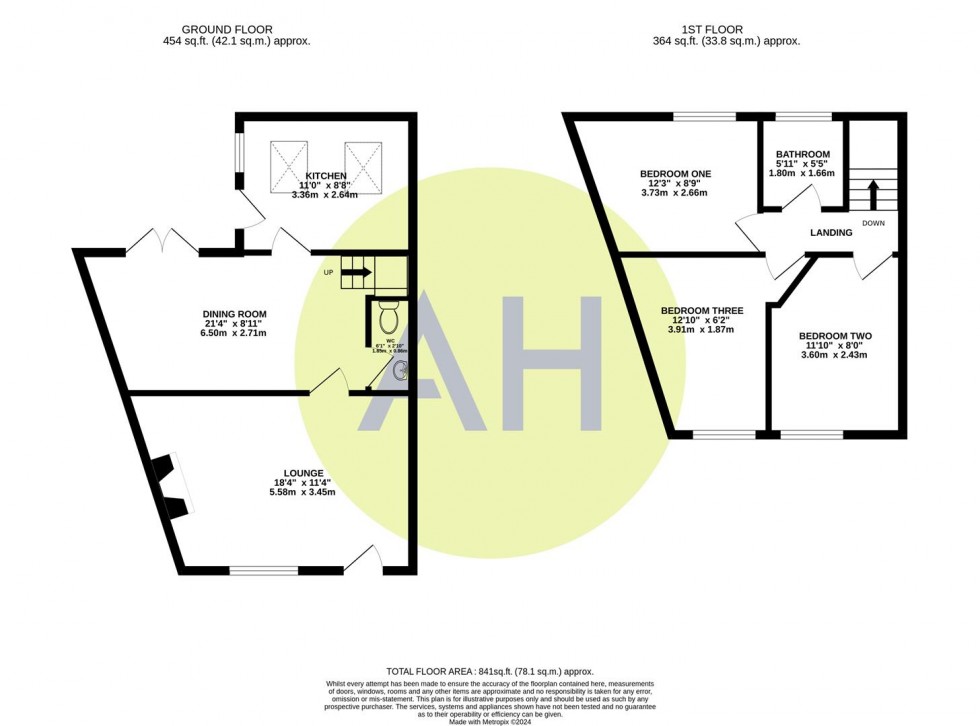Floorplan for St. Anns Street, Sale