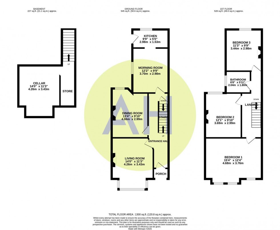 Floorplan for Kings Road, Old Trafford, Manchester