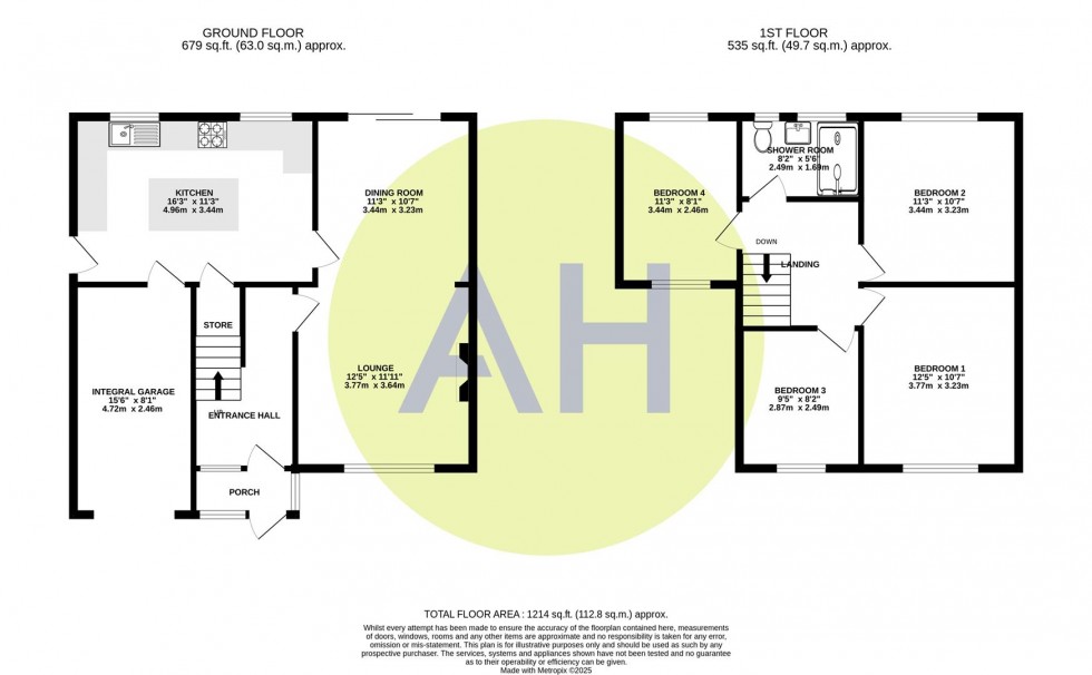 Floorplan for Lambert Drive, Sale