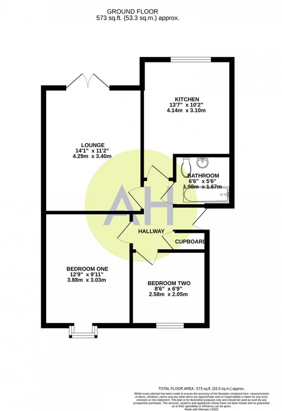 Floorplan for Woodcourt, Brooklands Road, Sale