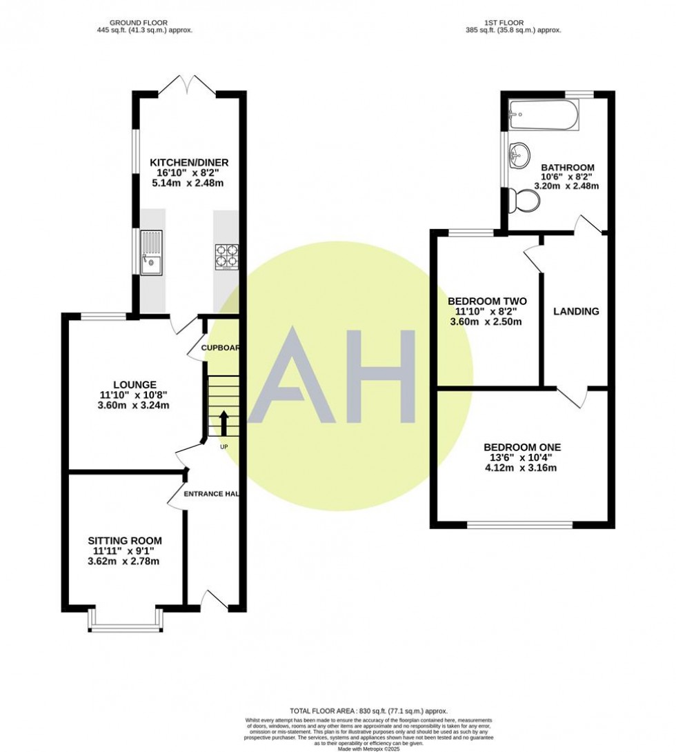 Floorplan for Northenden Road, Sale