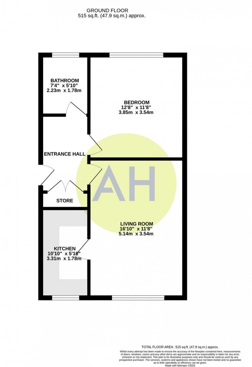 Floorplan for Rookfield Avenue, Sale