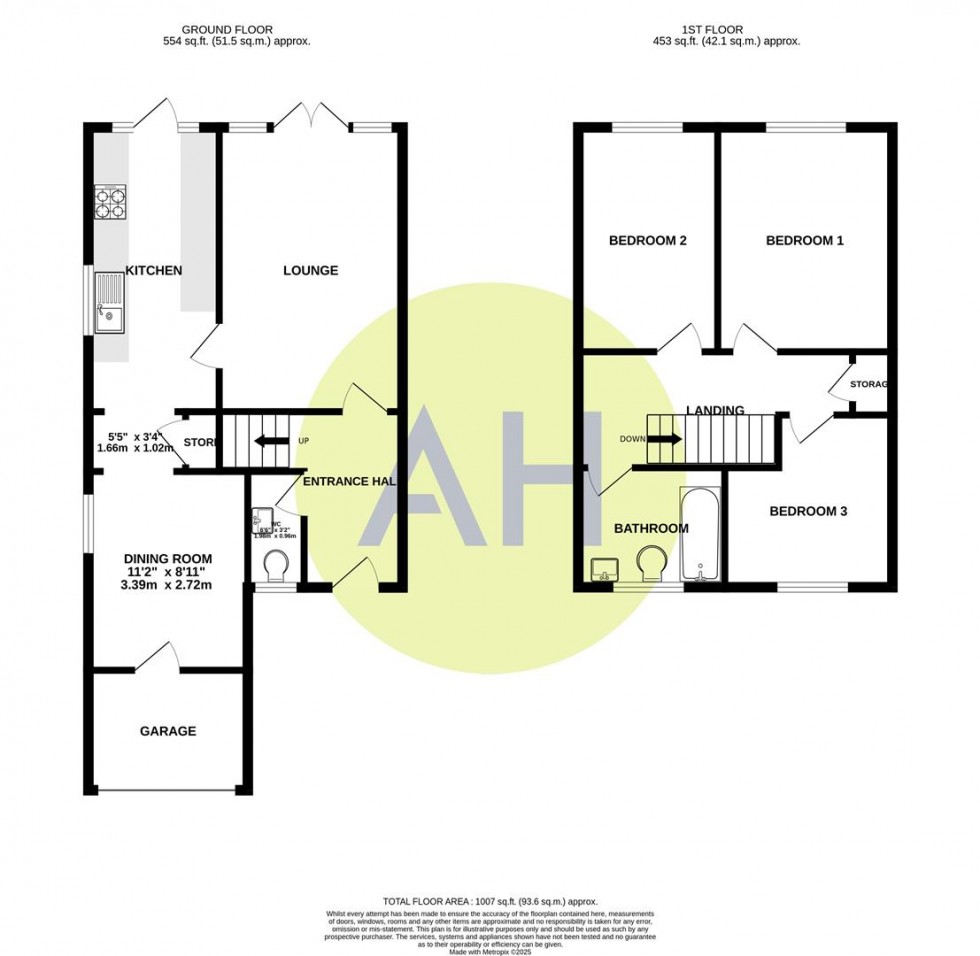 Floorplan for Doveston Road, Sale