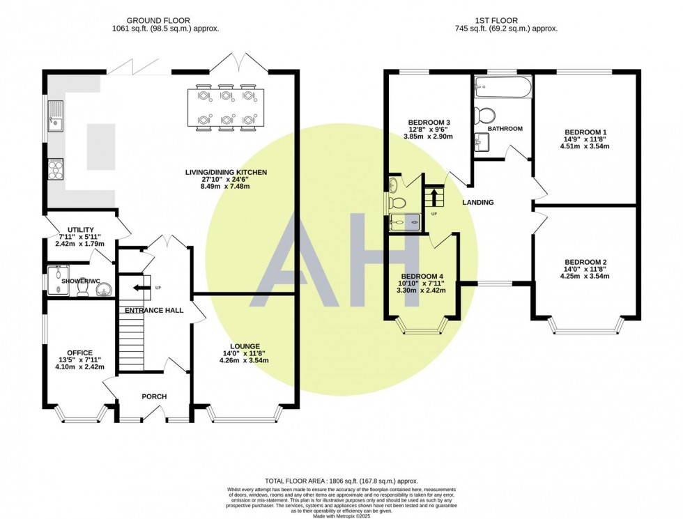 Floorplan for Wood Road, Sale