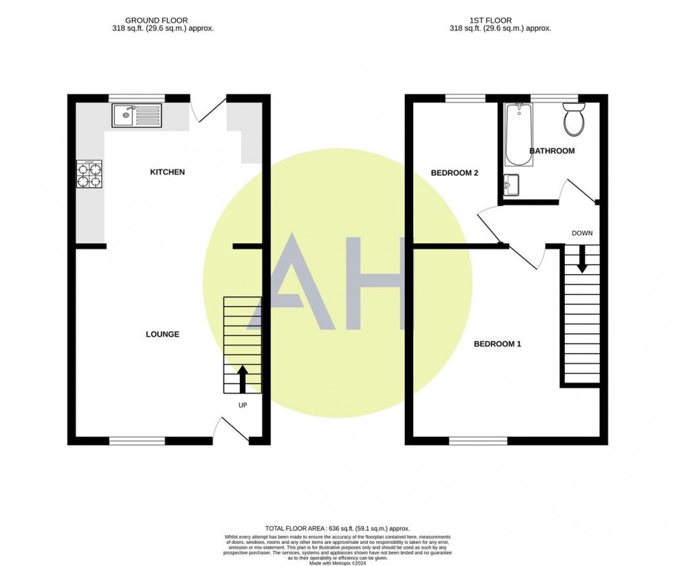 Floorplan for Fountain Street, Hyde