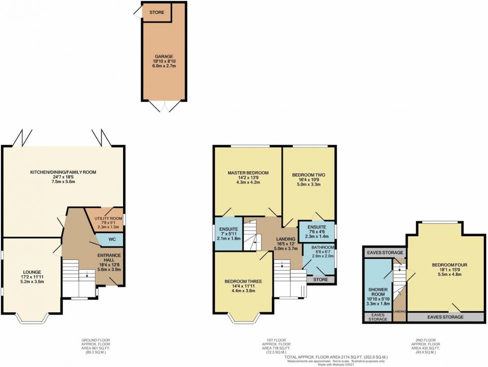 Floorplan for Broad Road, Sale