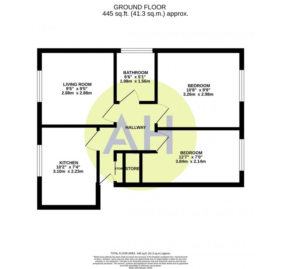 Floorplan for Edge Lane, Stretford