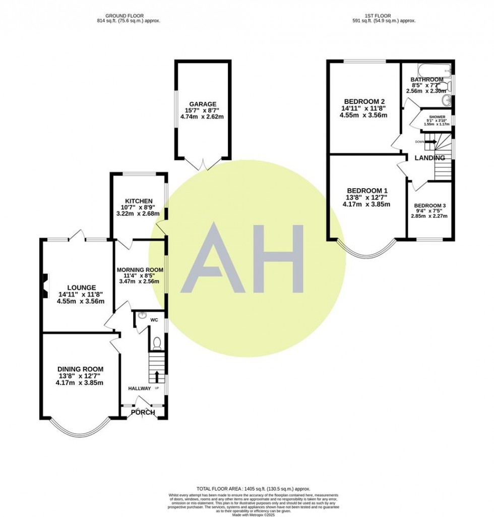 Floorplan for Thornham Road, Sale