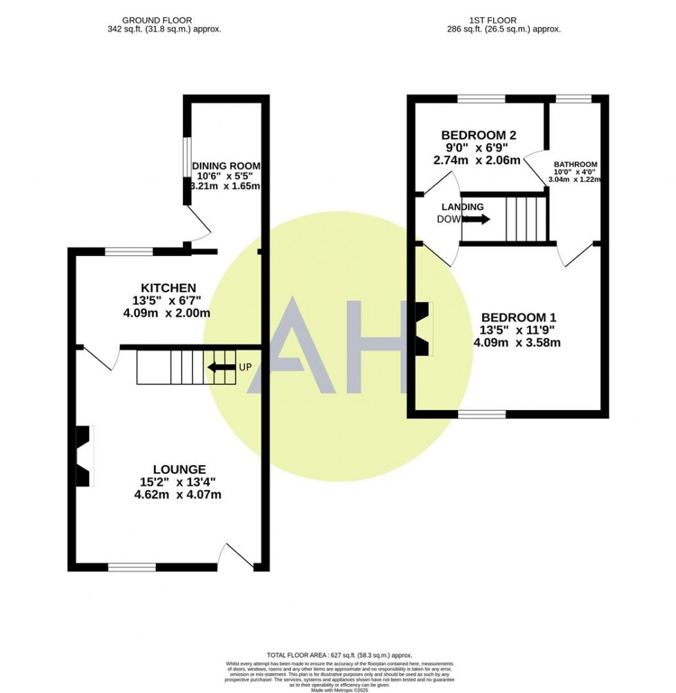 Floorplan for Field Road, Sale