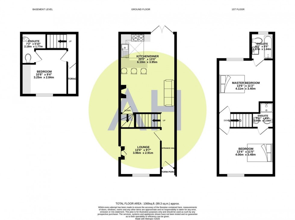 Floorplan for Grosvenor Road, Altrincham