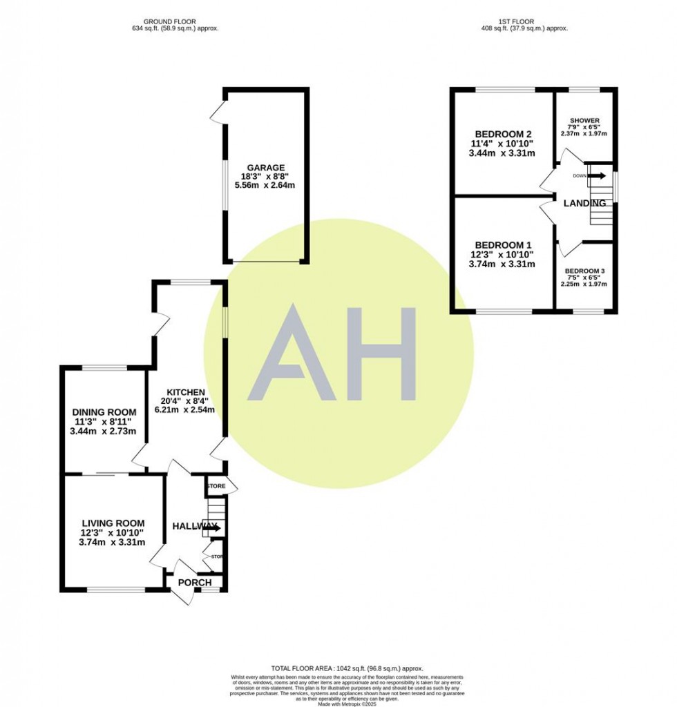 Floorplan for Arnesby Avenue, Sale