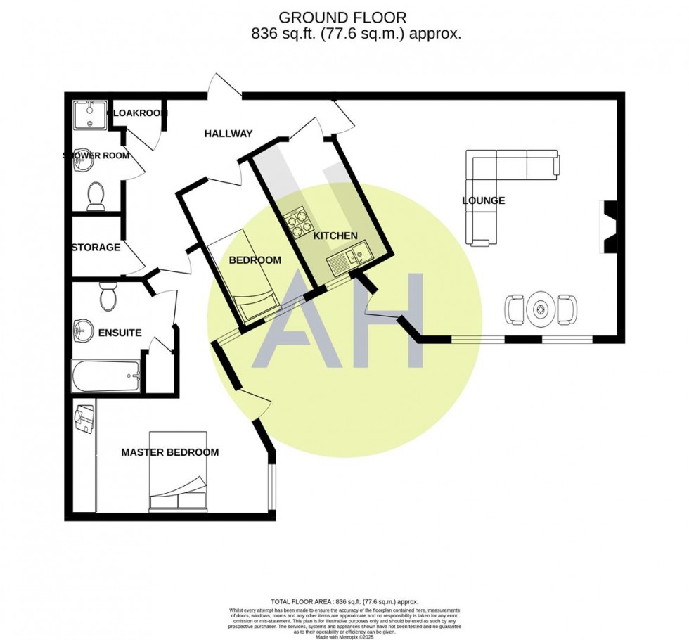 Floorplan for Silverdale, Racefield Road, Altrincham