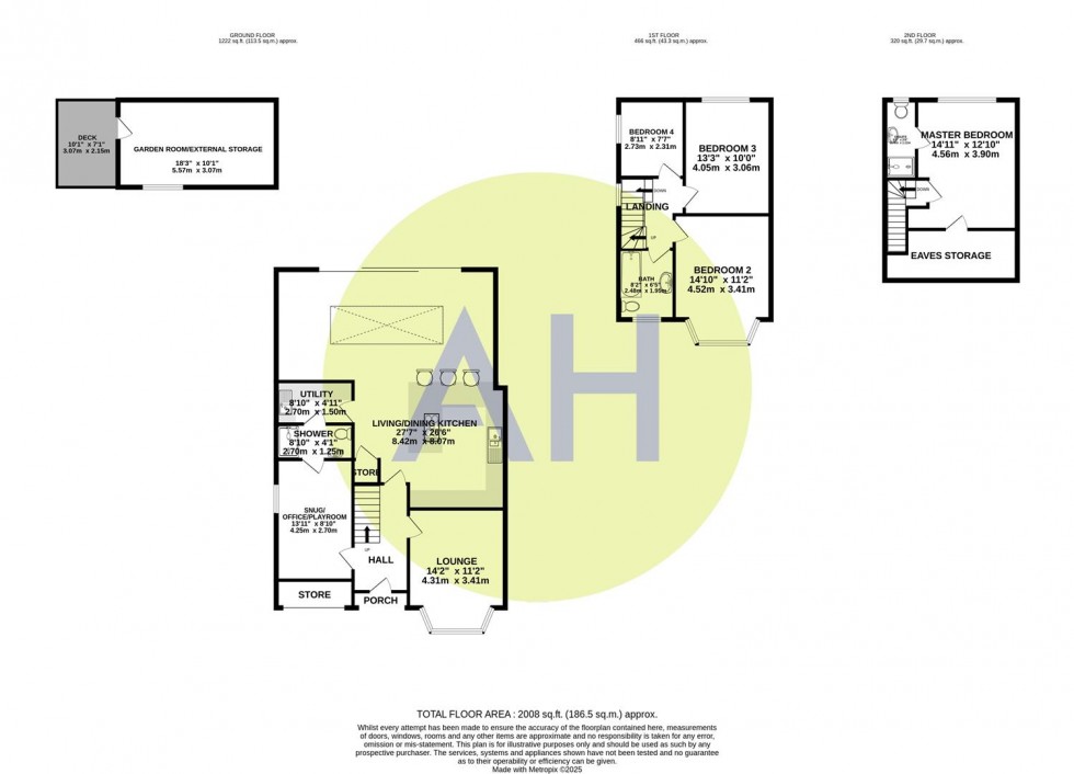 Floorplan for Harrow Drive, Sale