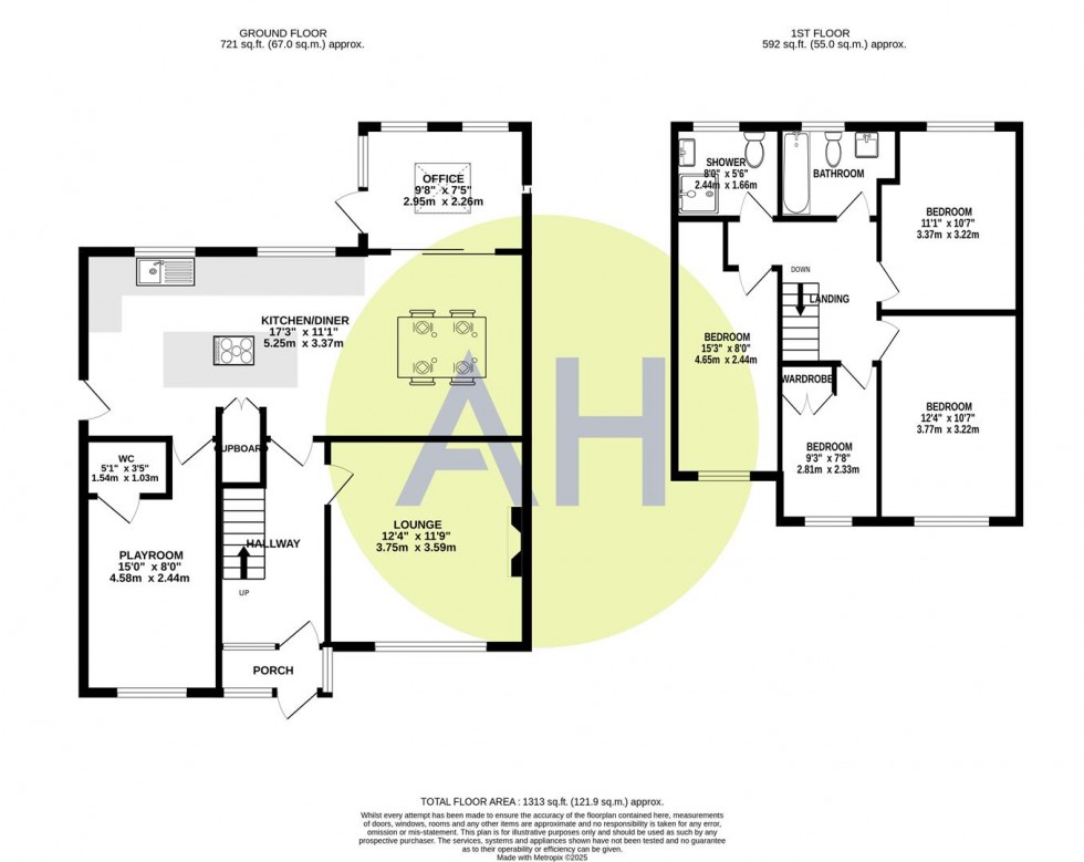 Floorplan for St. Martins Road, Sale