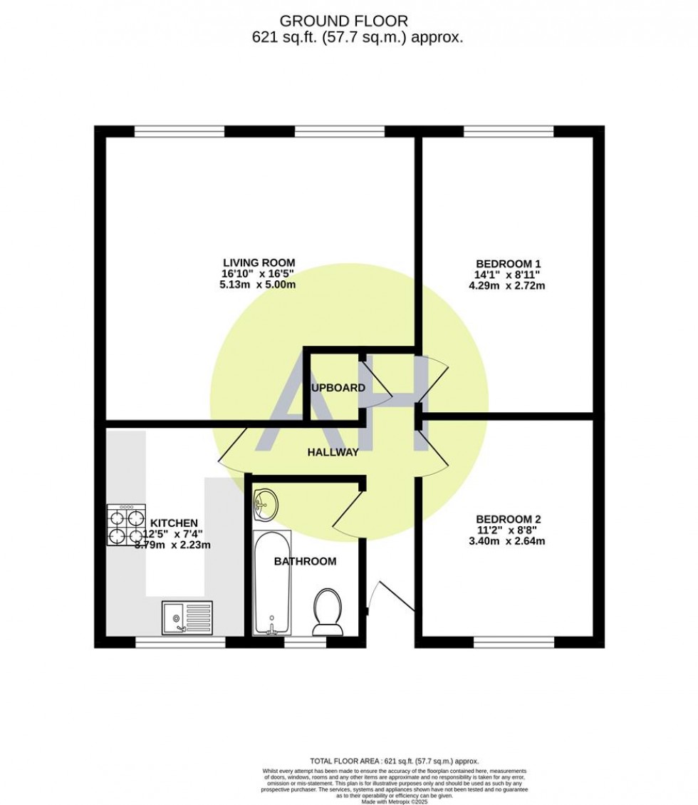 Floorplan for Eccles New Road, Salford
