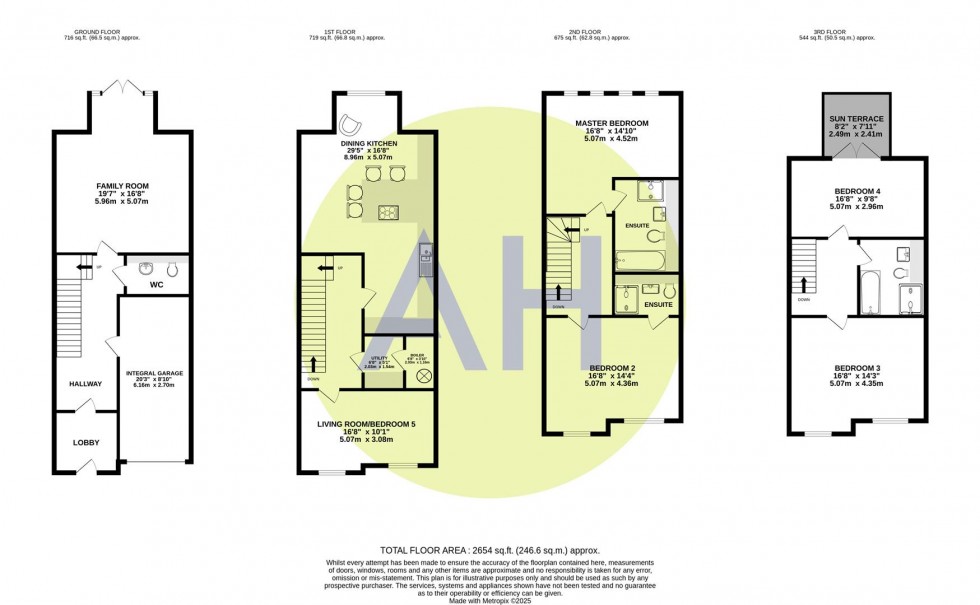 Floorplan for William Lunt Gardens, Manchester