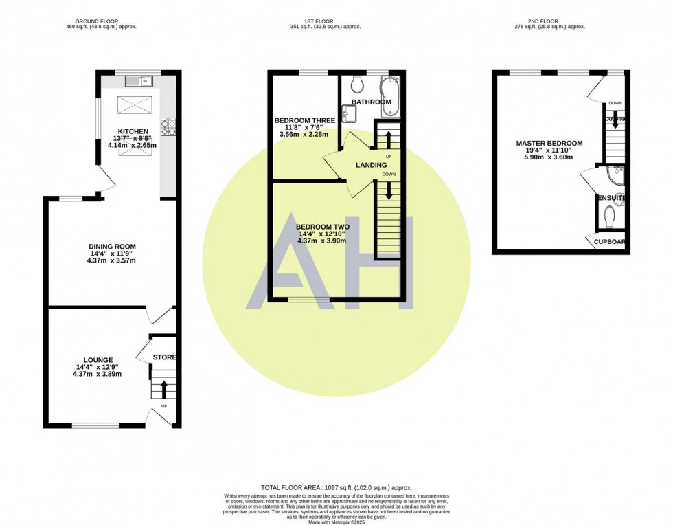 Floorplan for Allanson Road, Manchester