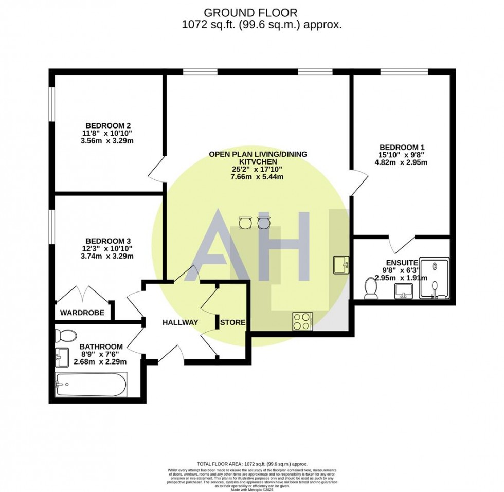 Floorplan for Park Avenue, Sale