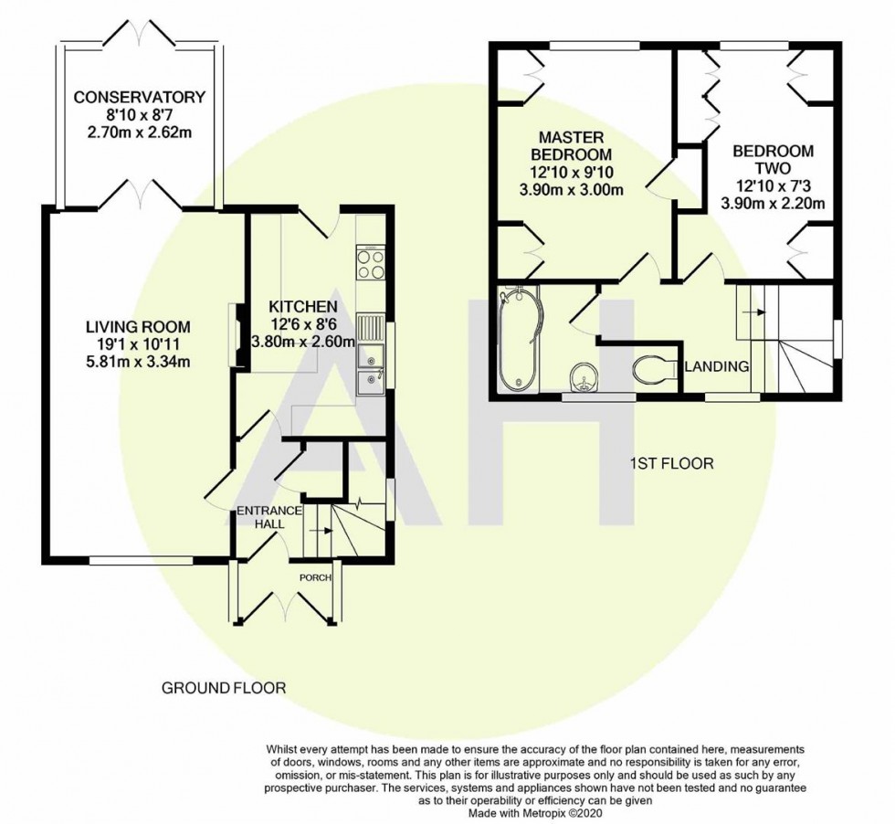 Floorplan for Carrswood Road, Brooklands