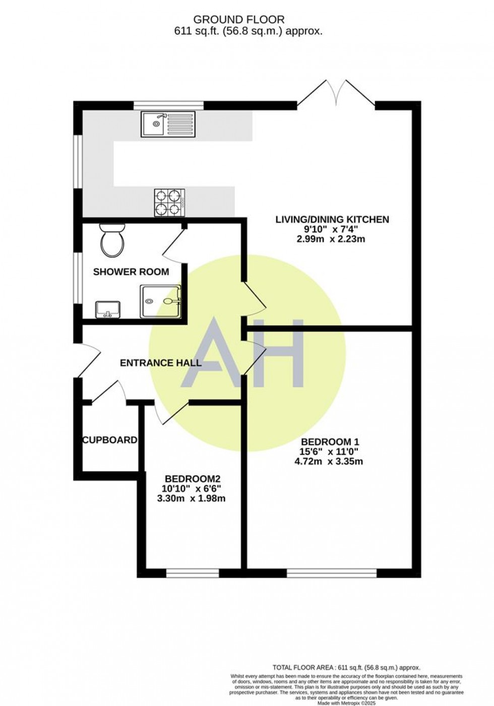 Floorplan for Hope Road, Sale